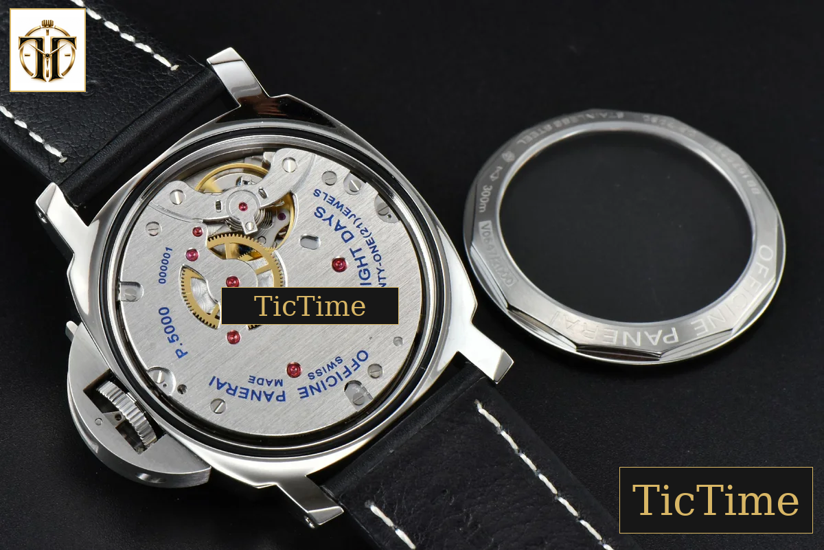 PAM915 44mm HWF Black Dial Black Leather Strap A6497 — foto 21