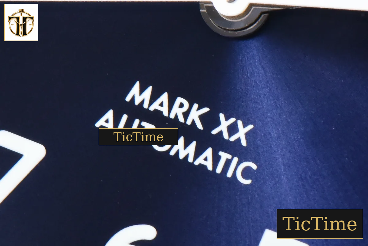 Mark XX IWC328203 40mm GSF Blue Dial Blue Leather Strap A2892 — foto 6