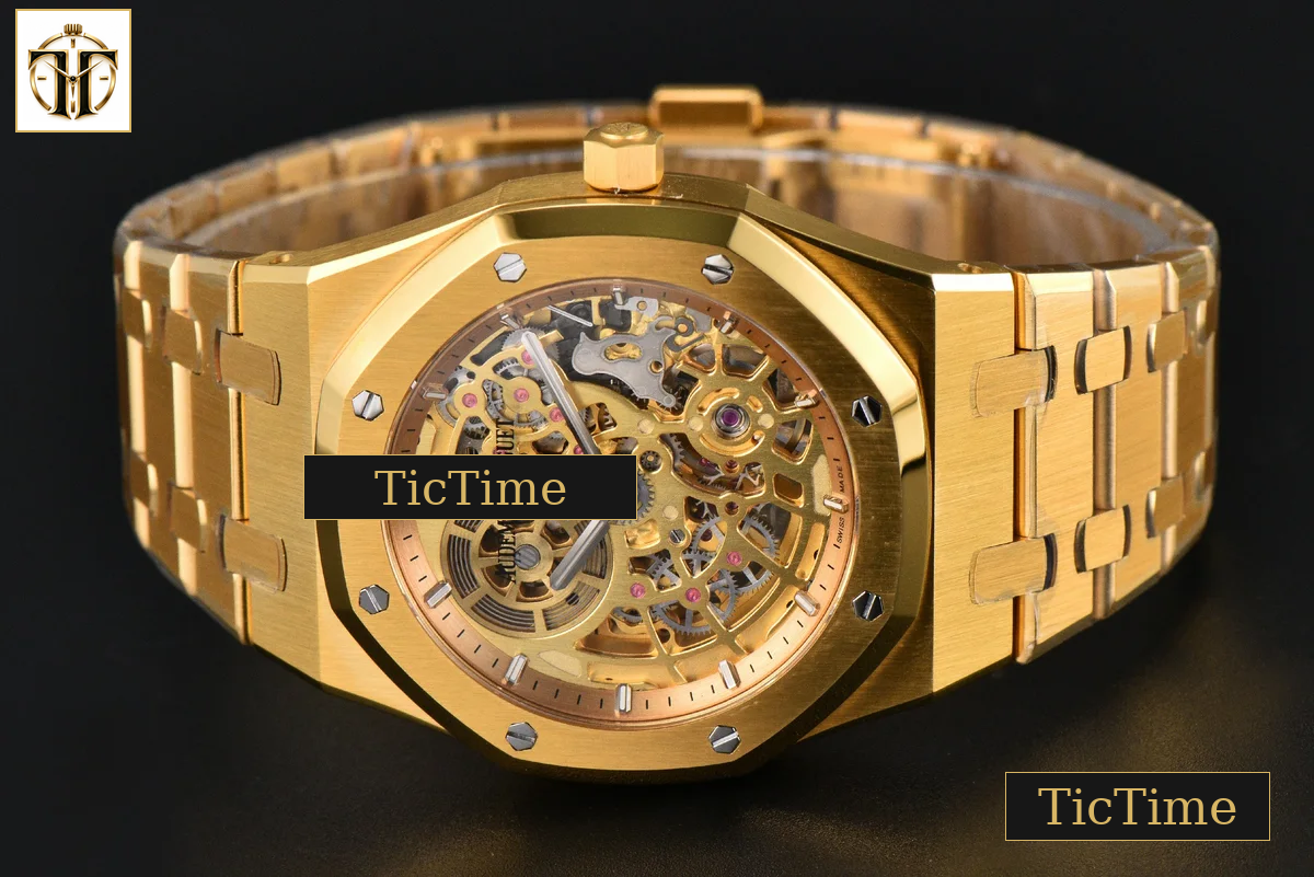 Royal Oak 16204 39mm ZF YG Skeleton Dial YG Bracelet A7124 — foto 15