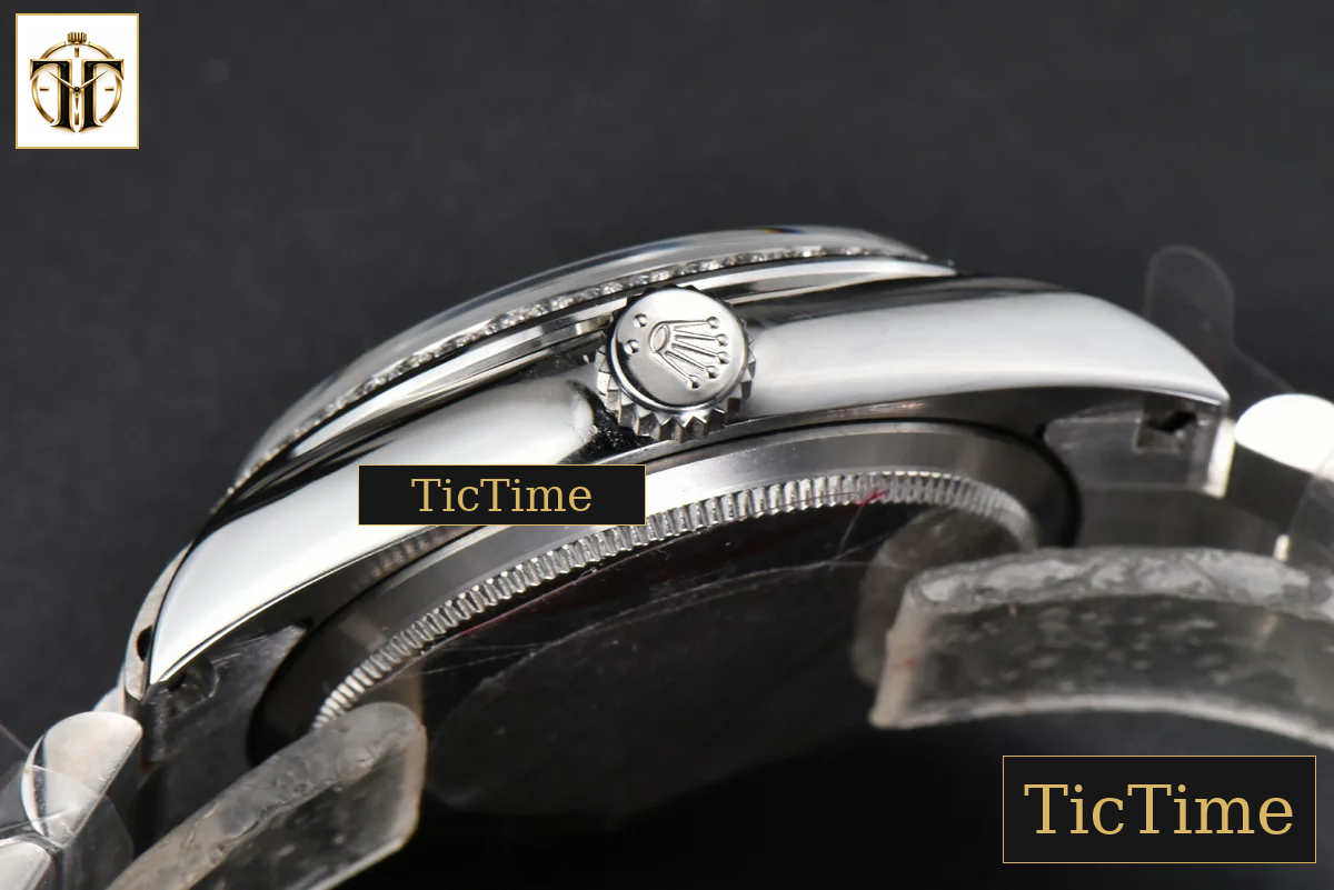 Daydate 36mm GMF Diamond Meteorite Dial Diamond Marker SS Bracelet A3235 — foto 17