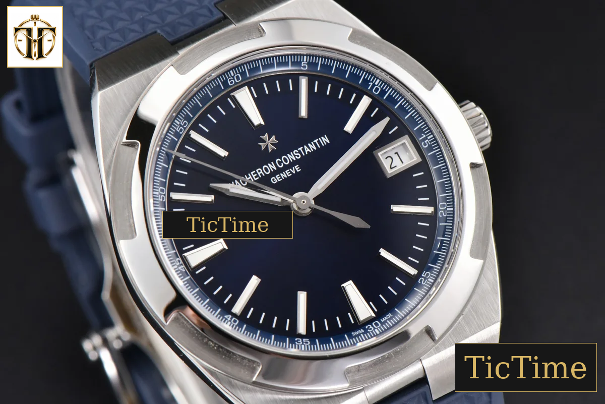 Overseas 4500V 41mm ZF Blue Dial Blue Rubber Strap A5100 — foto 10