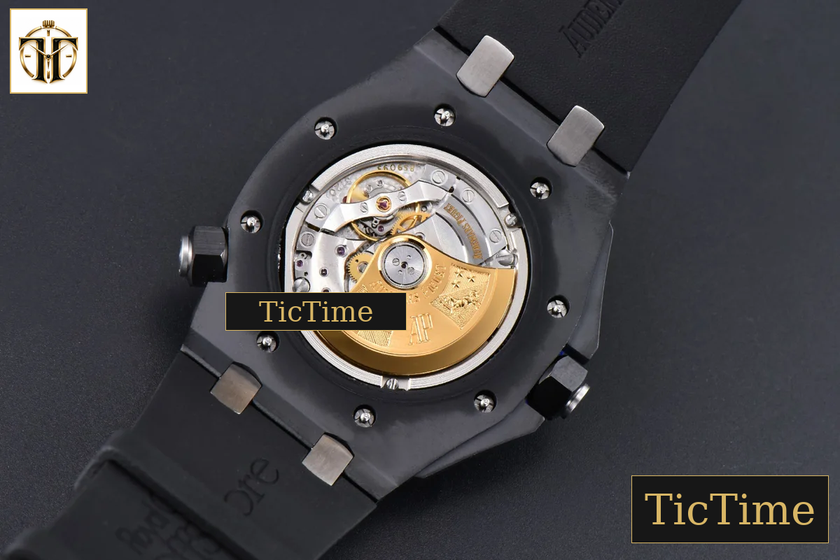 Royal Oak Offshore Diver 15707 42mm ZF Black Ceramic Black Dial Rubber Strap A3120 — foto 22