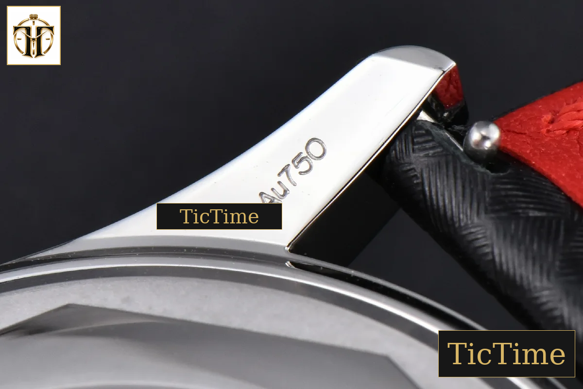 Calatrava 6007G 40mm ZF Black Dial Red Hand Nylon Strap 9015 — foto 18