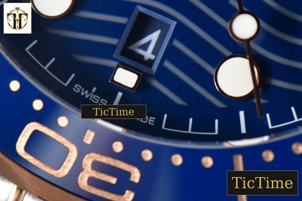 Seamaster Diver 42mm VSF RG/SS 300M Blue Dial RG/SS Bracelet A8800 — foto 9