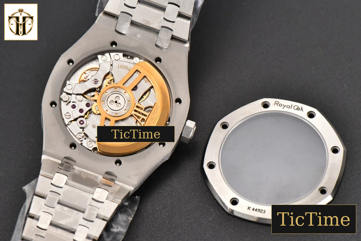 Royal Oak 15500 41mm ZF Blue Textured Dial SS Bracelet (V2 free sprung ) A4302 — foto 17