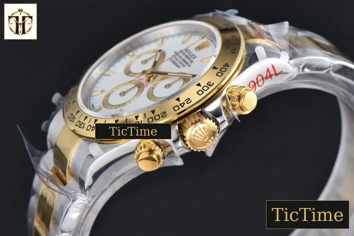 Daytona 904L 126503 40mm BPF YG/SS White Dial YG/SS Bracelet SH4131 — foto 12