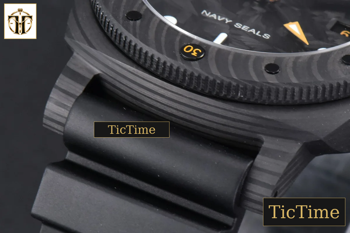 Submersible GMT Carbotech PAM 1324 44mm VSF Black Dial Rubber Strap P900 — foto 11