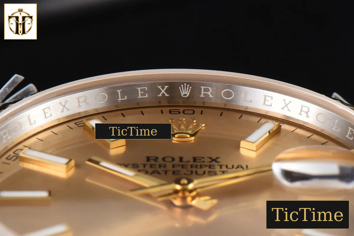 DateJust 126333 41mm VSF YG/SS Fluted Bezel YG Dial Oyster Bracelet VS3235 — foto 25