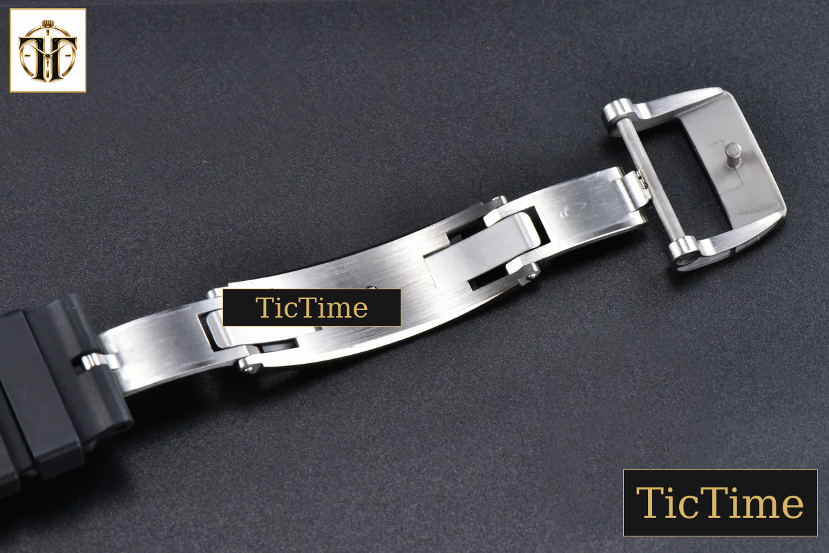 RM055 42.7mm APSF Black Skeleton Dial Black Bezel Red Crown Black Rubber Strap RMUL2 — foto 24