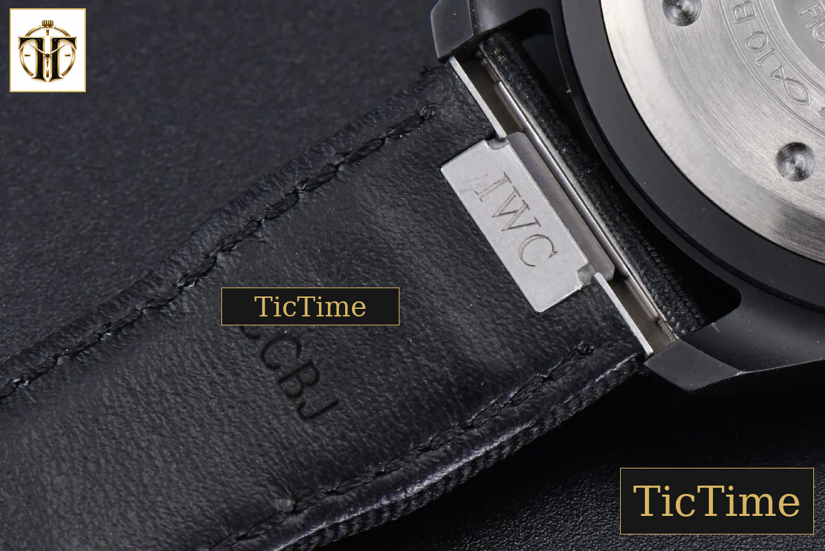 Top Gun IW326901 41mm M+F Ceramic Black Dial Black Nylon Strap A2892 — foto 23