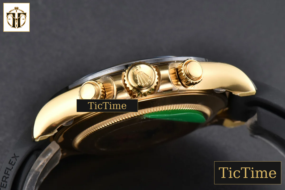 Daytona 116518 40mm Clean Factory YG MOP Dial Diamond Marker Oysterflex Strap A4130 — foto 17
