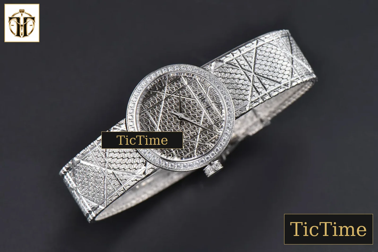 La D My Dior 25mm K11F Diamond Silver Dial Quartz — foto 3