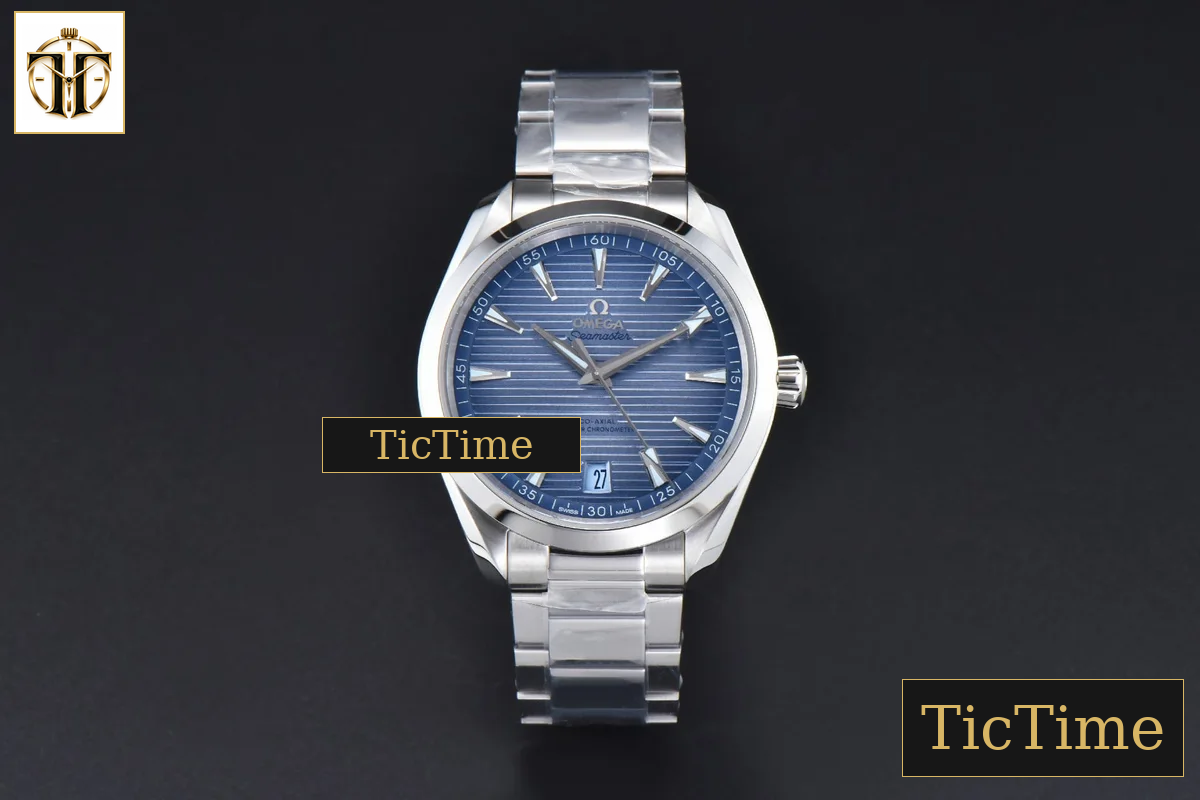 Aqua Terra 150m Summer 41mm VSF Blue Dial SS Bracelet A8900 — foto 2