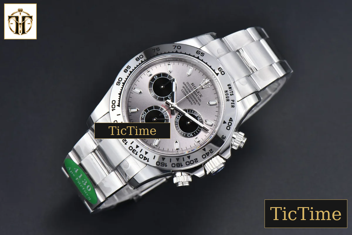 Daytona 116509 APSF SS Silver Dial Lume Marker SS Bracelet SH4130 — foto 4
