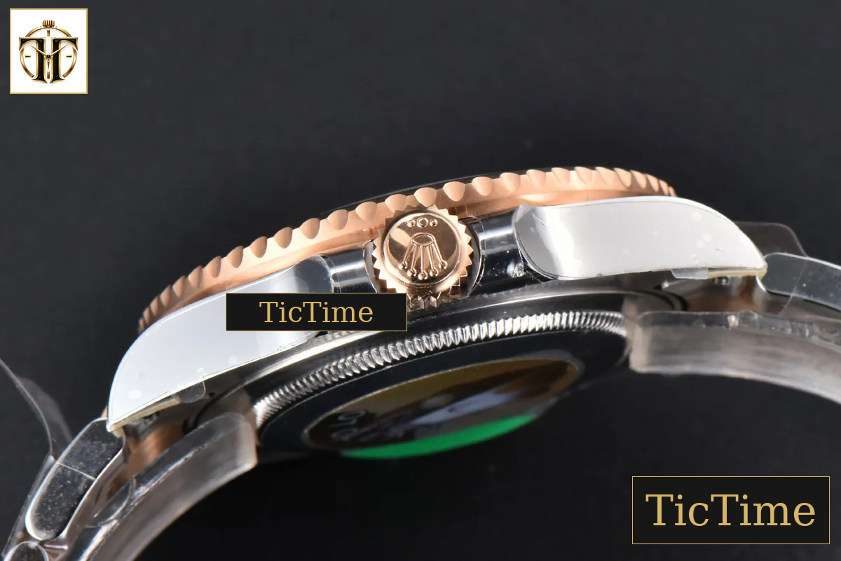 GMT-Master II CHNR 126711 40mm Clean Factory RG/SS Black/Brown Ceramic Oyster Bracelet DD3285 — foto 17