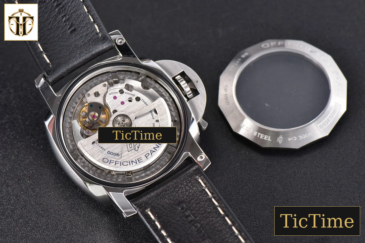 Luminor 1950 PAM320 44mm VSF Black Dial Leather Strap P9000 — foto 15