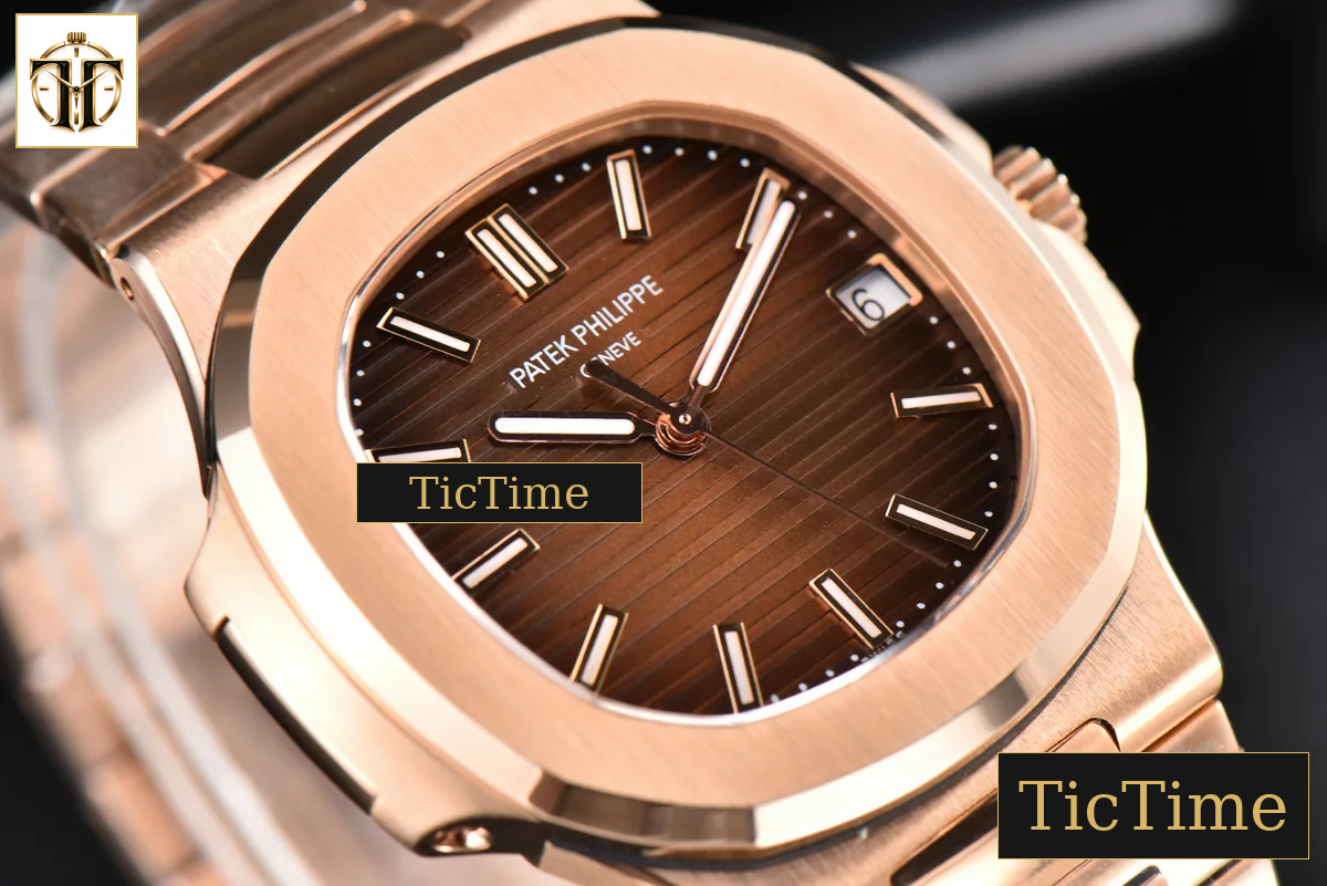 Nautilus 5711R 40mm 3KF Brown Dial RG Bracelet V3 A324 — foto 10