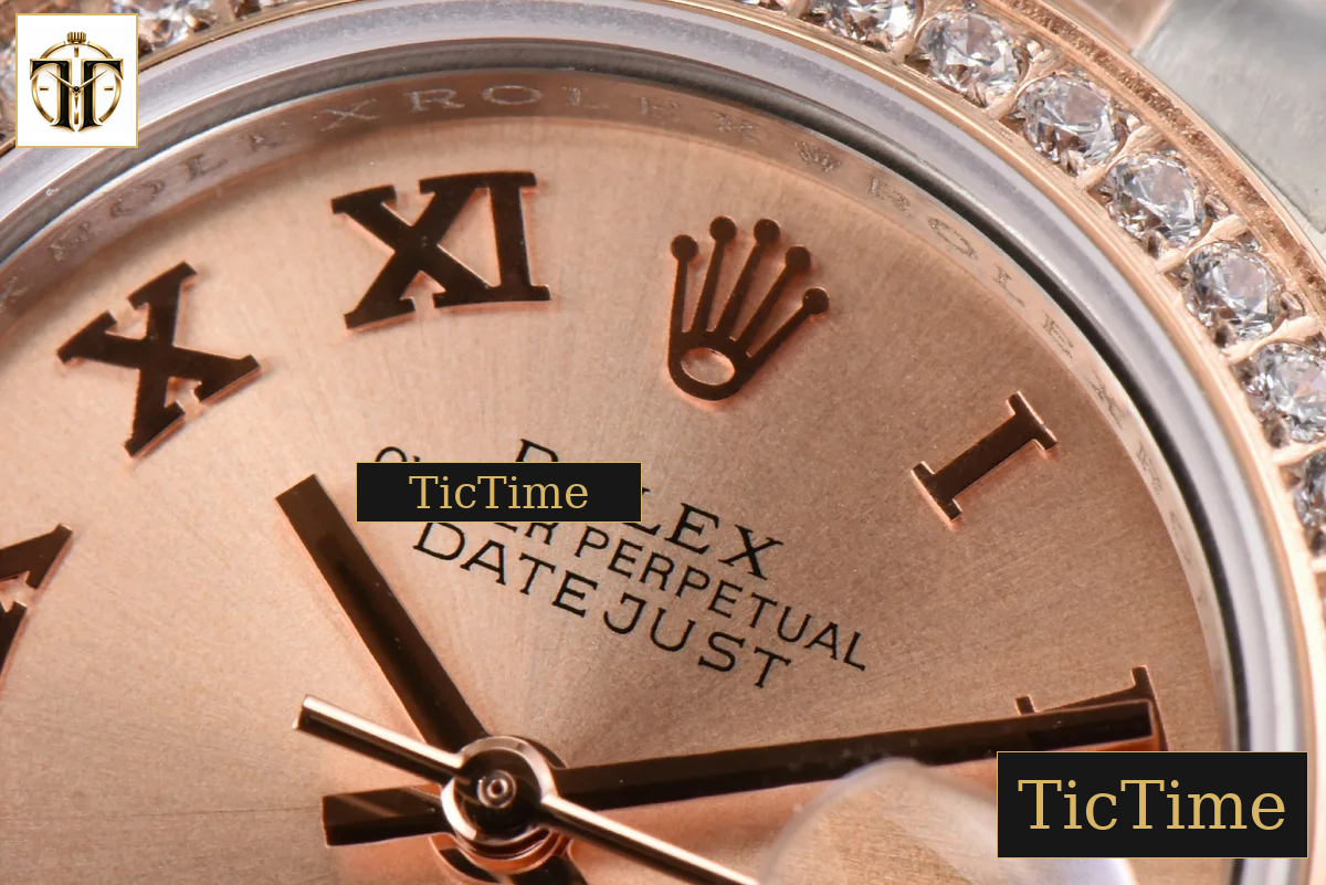 DateJust Ladies 28mm WF RG/SS Diamond RG Dial Roma Marker Jubilee Bracelet A2236 — foto 6