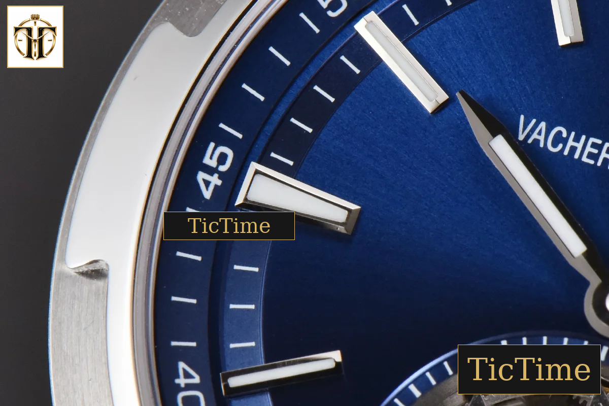 Overseas Tourbillon 6000V 42.5mm BBRF Blue Dial SS Bracelet Tourb — foto 6