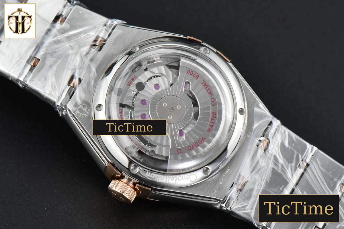 Constellation 29mm TWSF RG Diamond Blue Dial RG/SS Bracelet A8700 — foto 17
