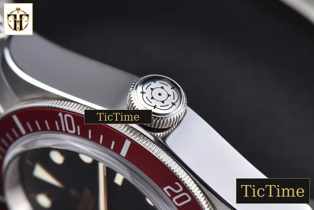 Heritage Black Bay Shield 2016 41mm ZF Red SS Bracelet A2824 — foto 13