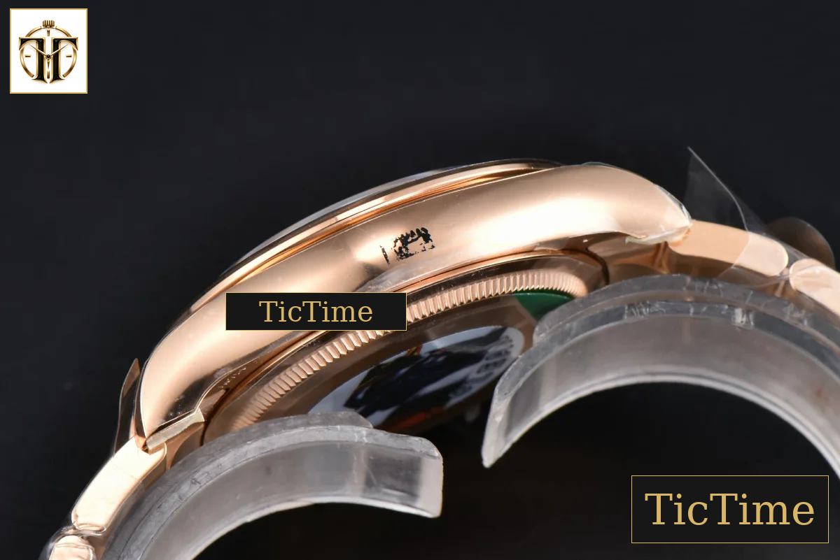 Daytona 126505 40mm Clean Factory RG Black Dial RG Subdial Diamond Marker RG Bracelet SH4131 — foto 18