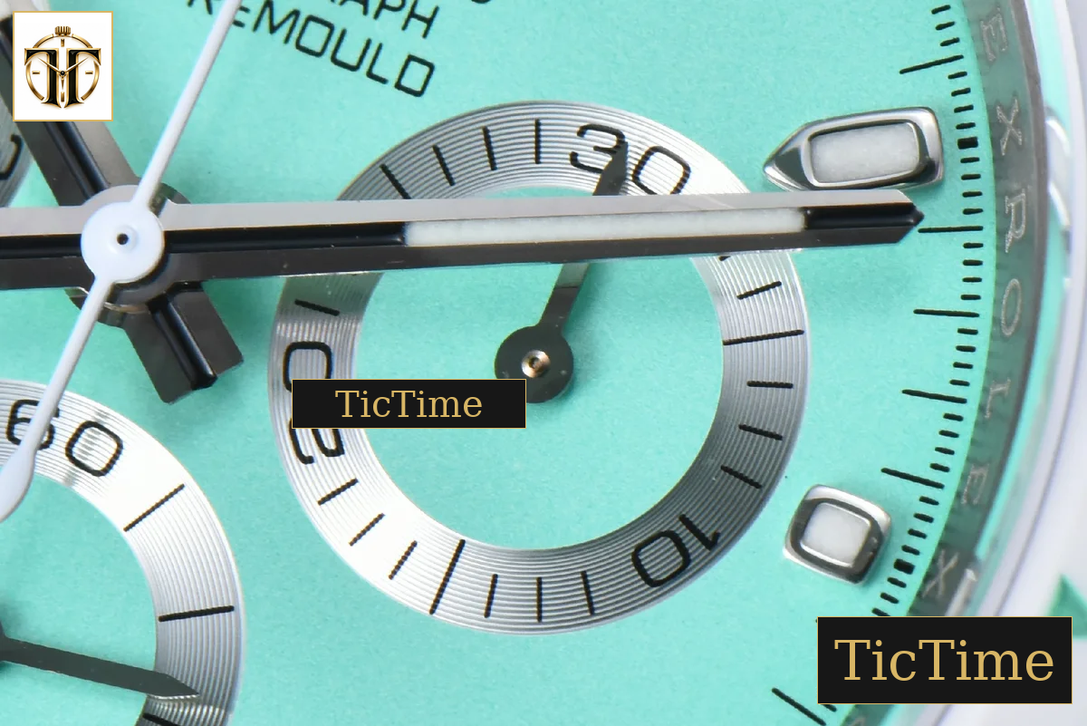 Daytona AETF White Ceramic Tiffany Dial Ceramic Bracelet V2 SA4130 — foto 7