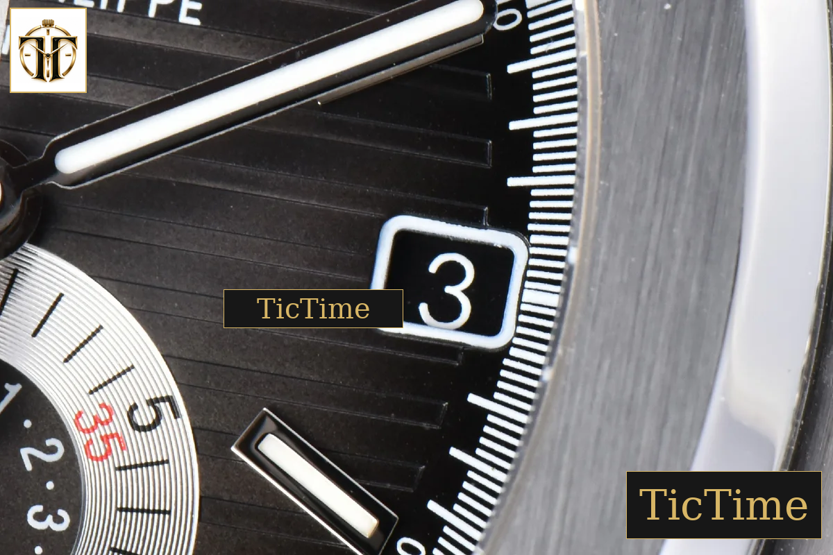 Nautilus 5980 40.5mm PPF Black Dial SS Bracelet A28-520 — foto 8