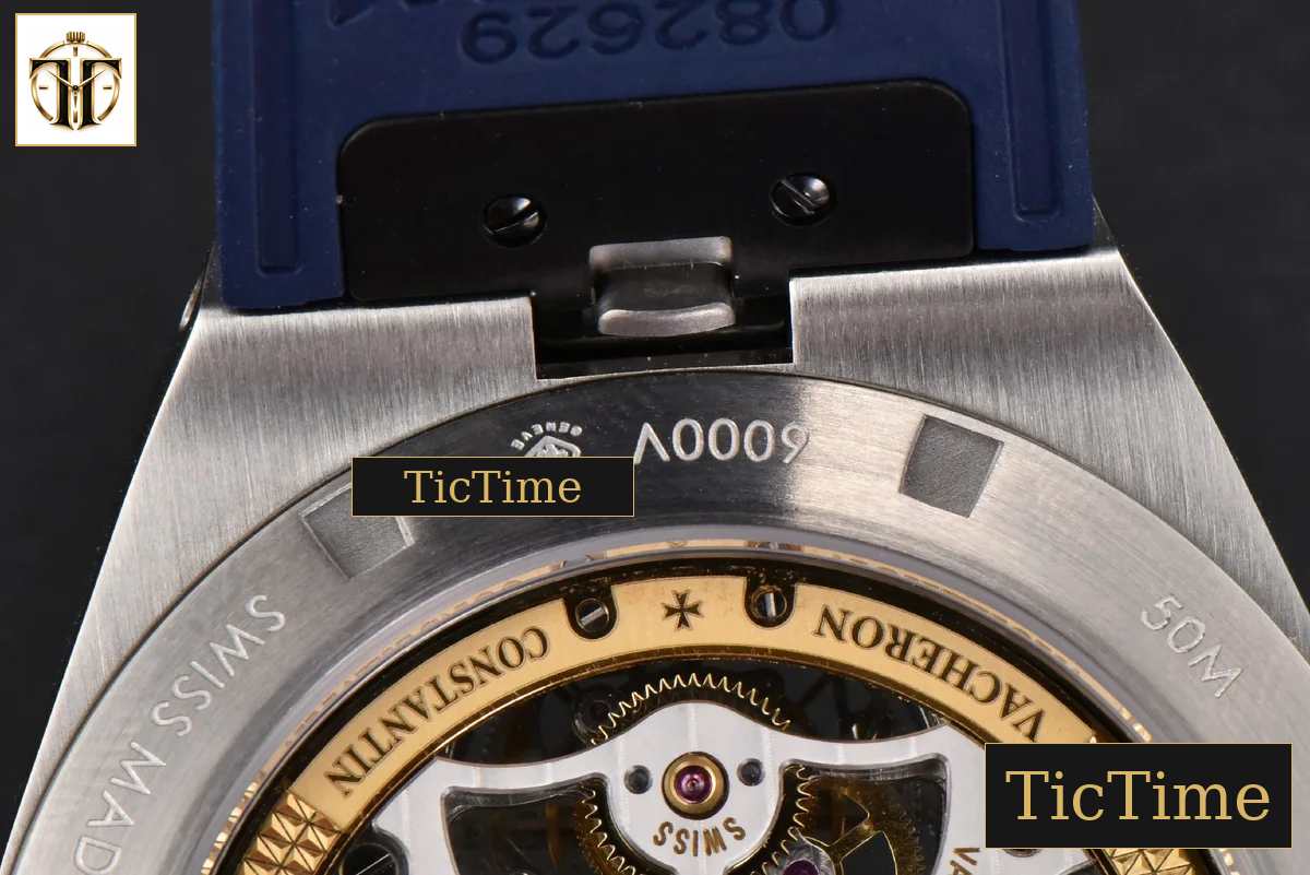 Overseas Tourbillon 6000V 42.5mm BBRF Blue Dial Blue Rubber Strap Tourb — foto 27