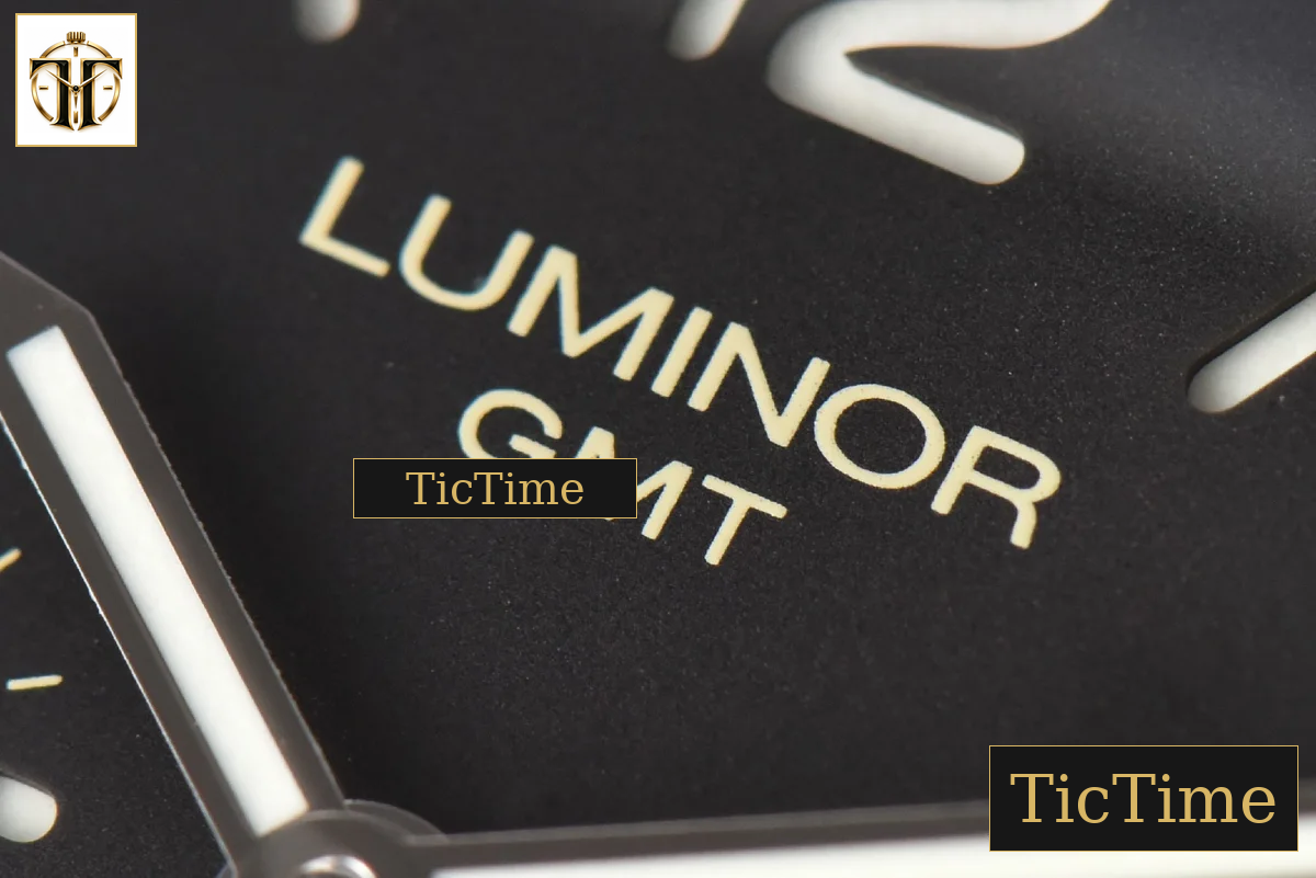 Luminor Marina GMT PAM320 44mm VSF Black Dial Rubber Strap P9001 — foto 5