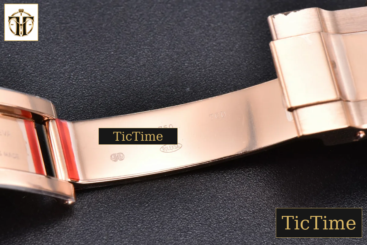 Daytona 116515 40mm Clean Factory RG Ceramic Brown Dial Digital Marker Oysterflex Strap 4130 — foto 23