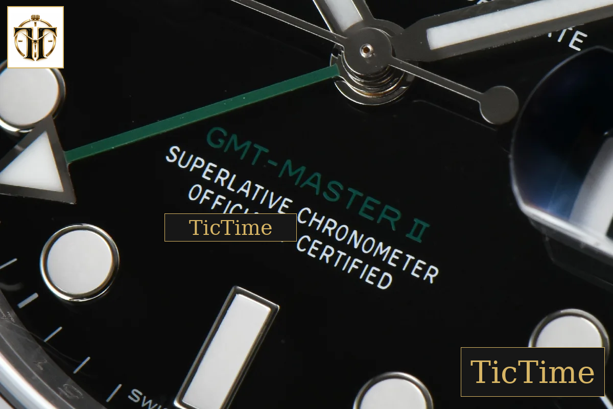 GMT-Master II LN 116710 40mm Clean Factory Black Ceramic Oyster Bracelet VR3186 — foto 7