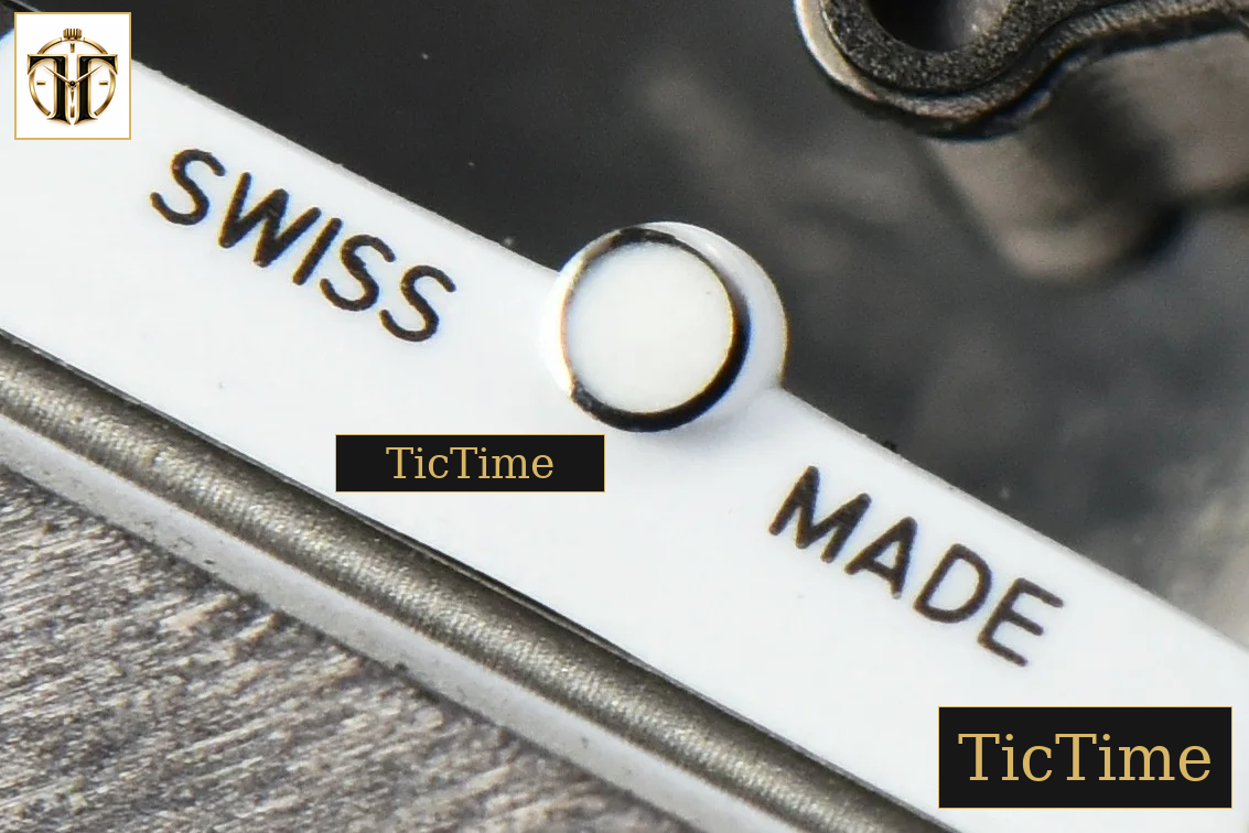 Bubba Watson RM055 42.7mm ZF Black NTPT White Skeleton Dial White Rubber Strap V6 NH05 — foto 7