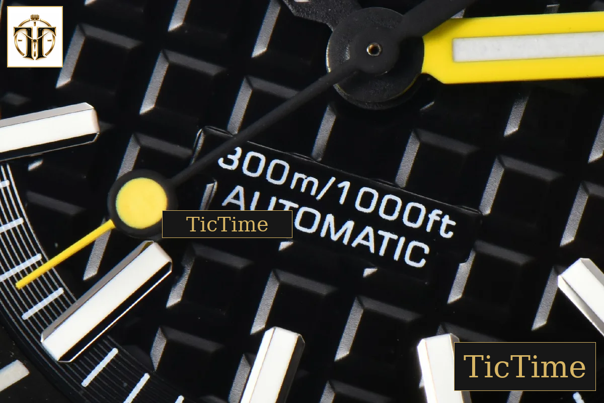 Royal Oak Offshore Diver 42mm IPF Black/Yellow Dial Yellow Rubber Strap MY9015 — foto 7