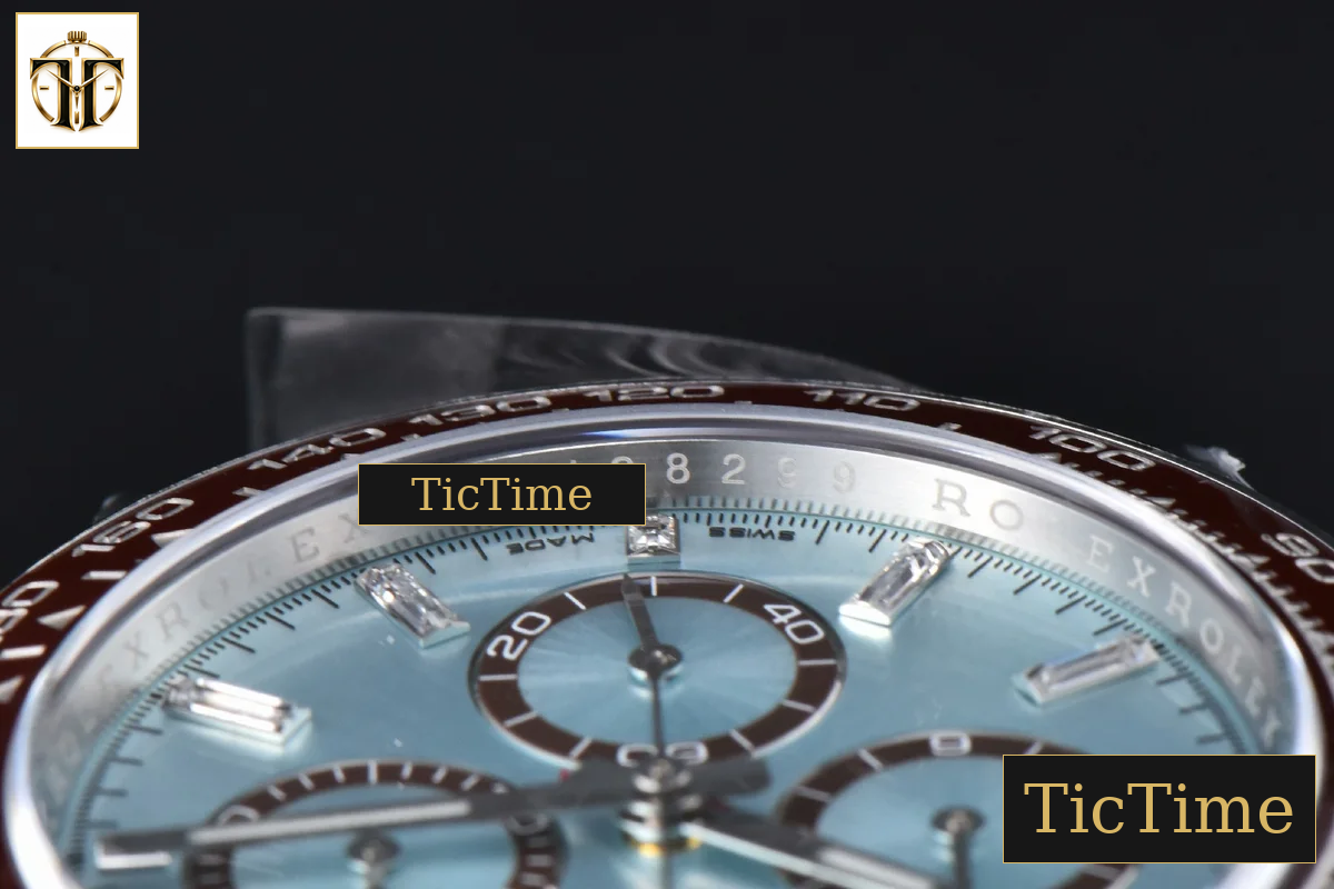 Daytona 126506 40mm Clean Factory Ice Blue Dial Diamond Markers SS Bracelet DD4131 — foto 14