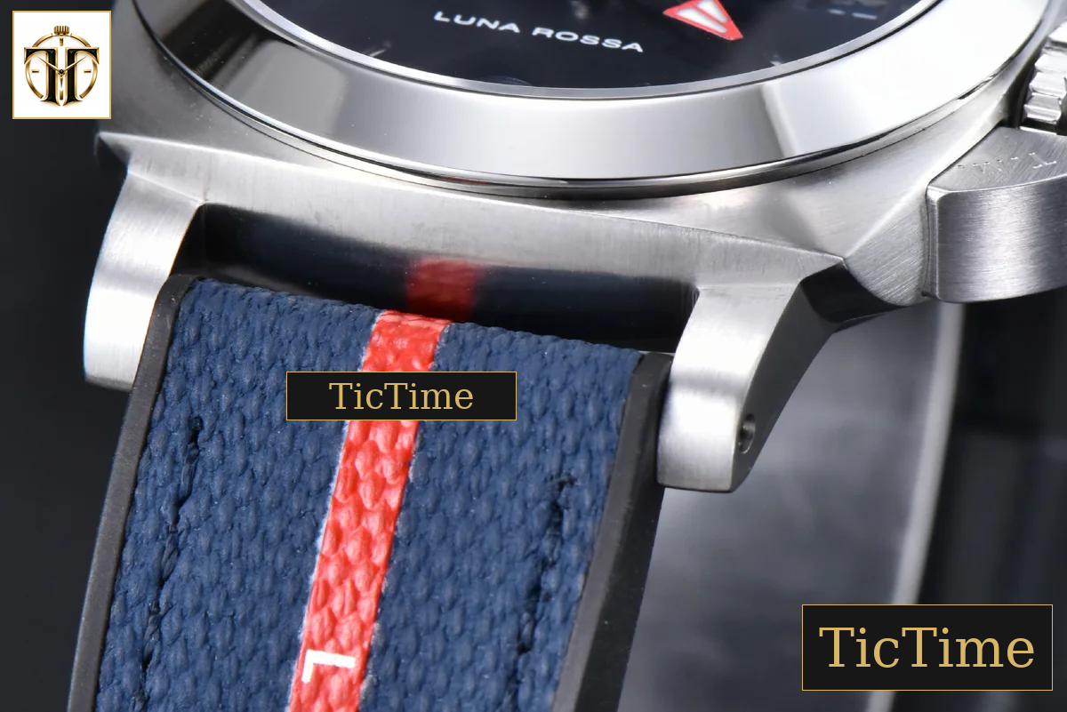 Quaranta BiTempo Luna Rossa PAM1404 40mm VSF Blue Dial Gummy Strap P900 — foto 10
