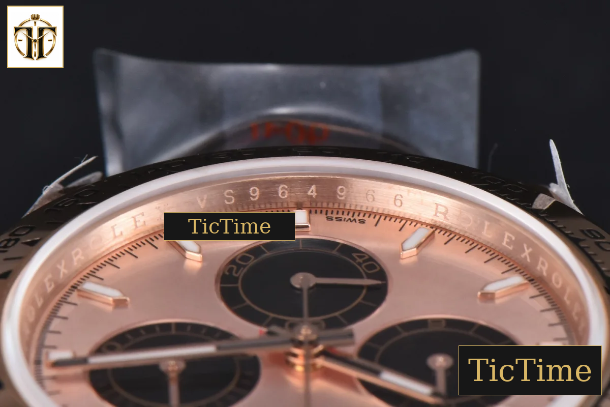 Daytona 904L 126505 40mm BPF RG RG Dial Black Subdial RG Bracelet SH4131 — foto 14