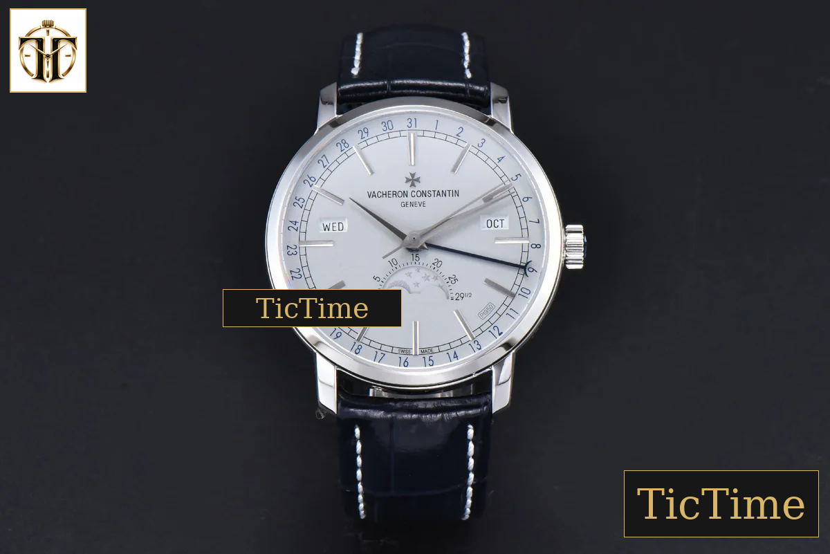 Traditionnelle 4010T 41mm MXF White Dial Blue Leather strap A2460QCL — foto 3