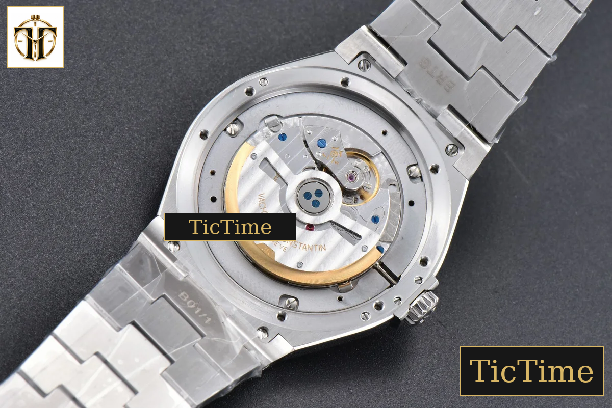 Overseas 47040 42mm PPF Black Dial SS Bracelet A1226 — foto 19