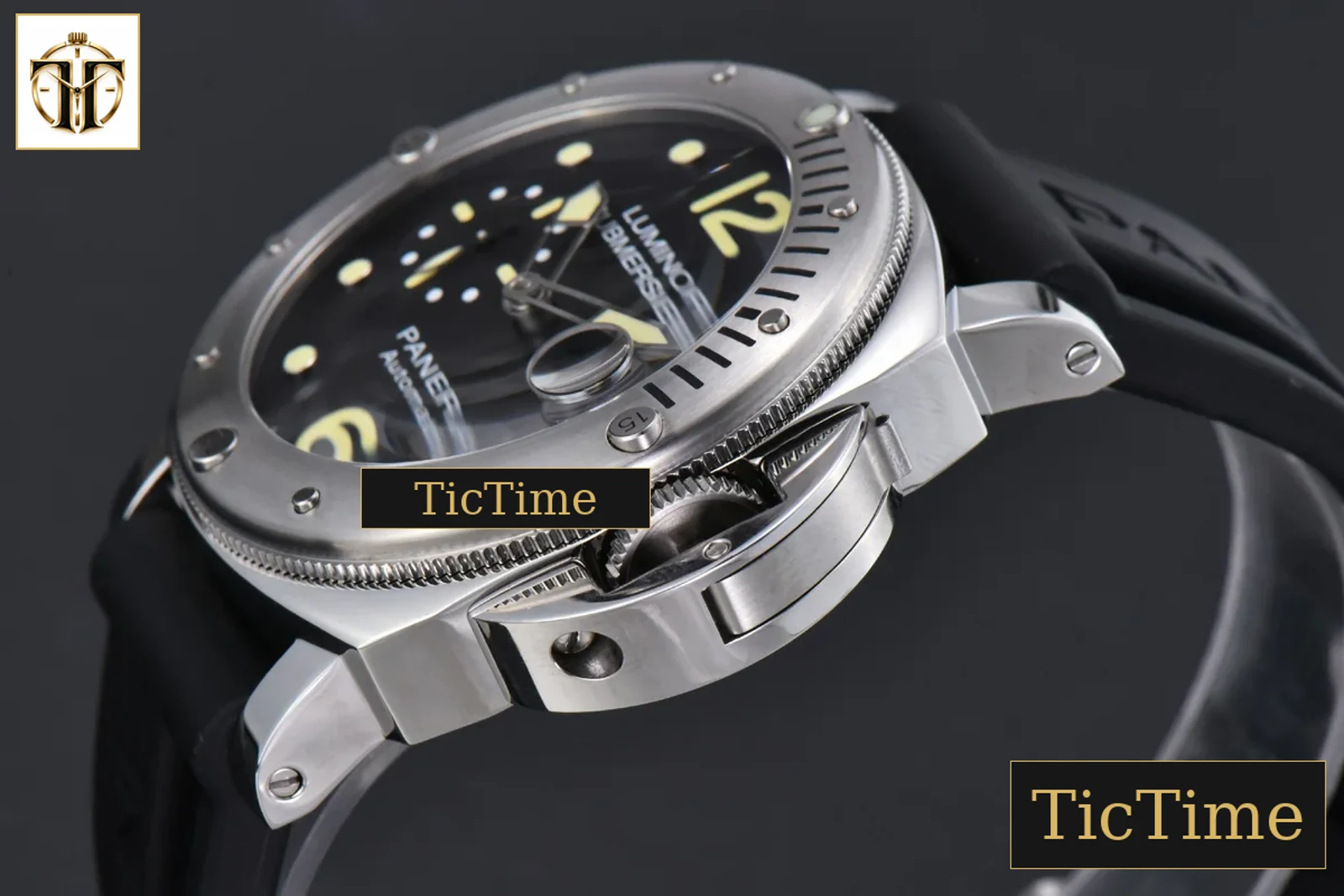 Luminor Submersible PAM1024 44mm VSF Black Dial Rubber Strap — foto 12