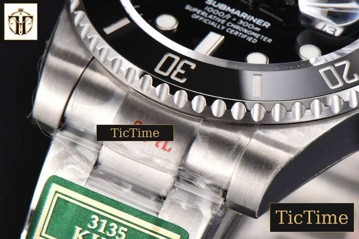 Submariner LN 40m 116610 40.5mm King Factory Black Ceramic Black Dial SS Bracelet VS3135 — foto 10