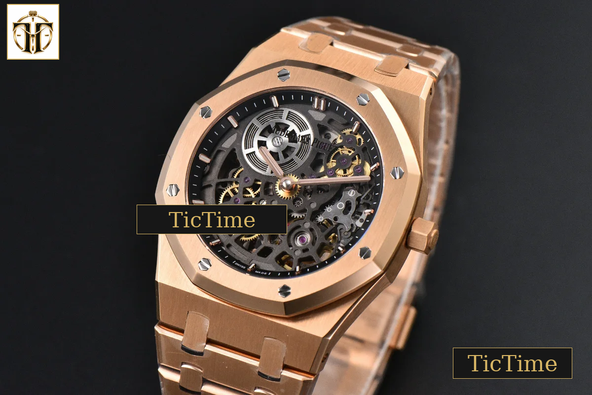 Royal Oak 16204 39mm ZF RG Skeleton Dial RG Bracelet A7124 — foto 4