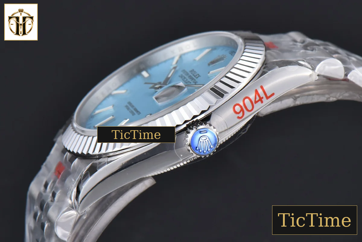 Datejust 41mm GMF Tiffany DIal SS braceelt tungsten heavier version VR3235 — foto 14