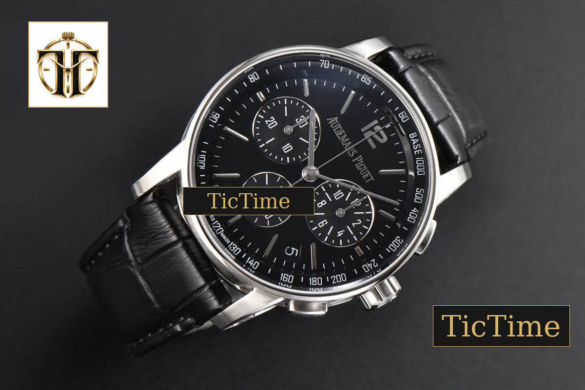 Code 11.59 Chrono 26393 41mm APSF SS Black Dial Black Leather Strap SA4401 — foto 15