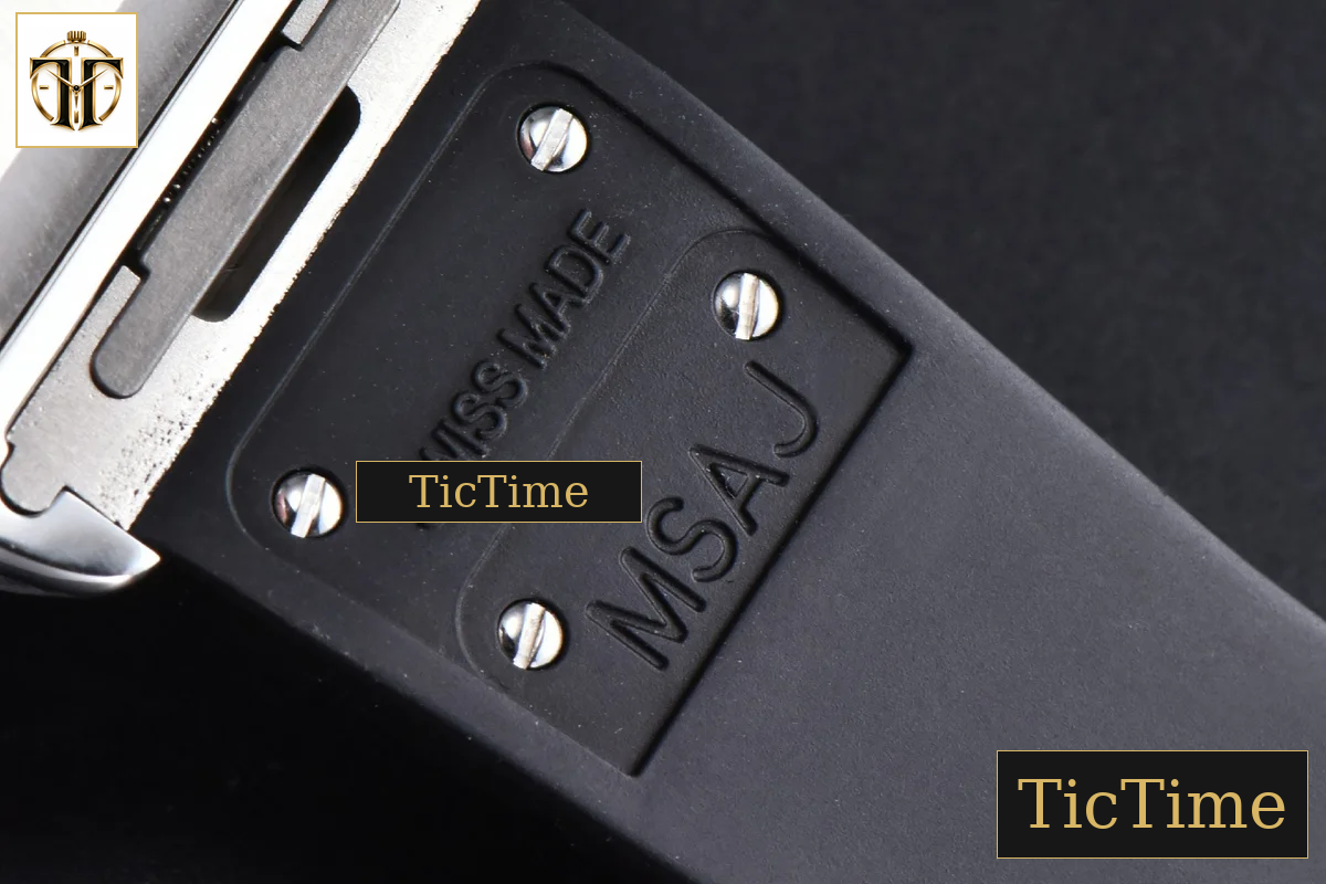Santos de Cartier Large 40mm AF SS White Dial Black Rubber Strap Miyota 9015 — foto 25
