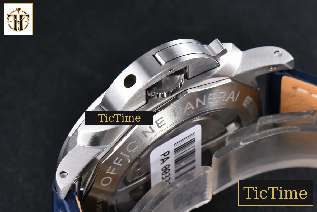 Luminor GMT PAM1033 44mm VSF Blue Dial Blue Leather Strap P9011 — foto 11