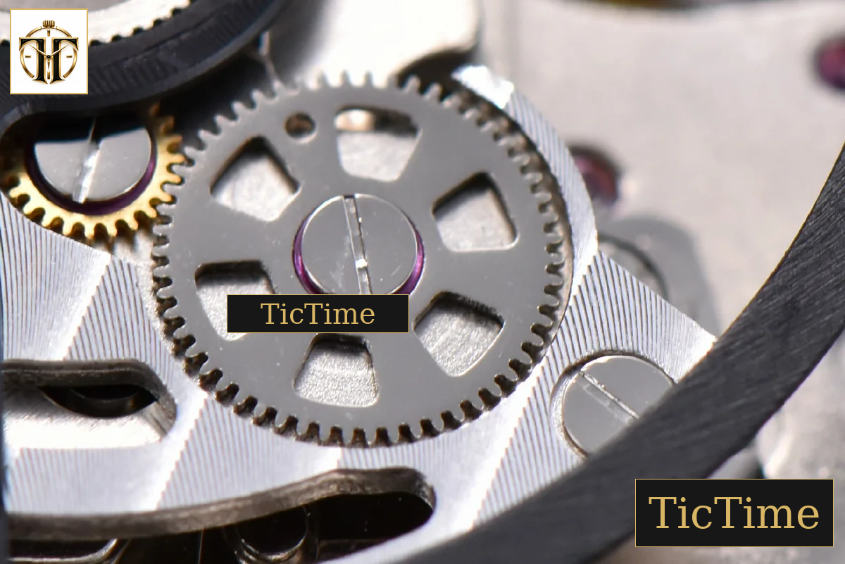 Calibre Heuer 01 Chrono 45mm XF PVD Skeleton Dial Red Hand SS Bracelet A1887 — foto 18