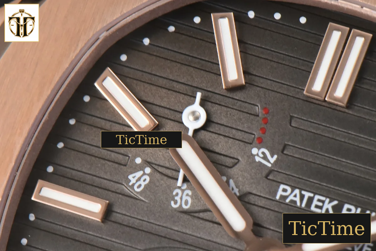 Nautilus 5712 40mm ZF RG Brown Dial Brown Leather Strap V4 A240 — foto 5