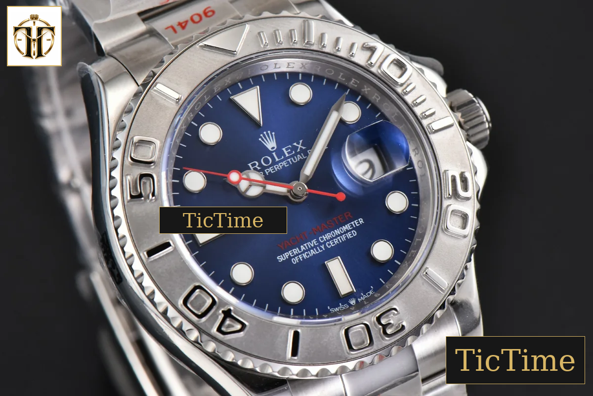 Yacht-Master 904L 126622 40mm CSF Blue Dial SS Bracelet VR3235 — foto 12