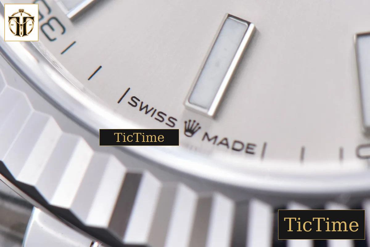 DateJust 904 126334 41mm ARF SS Silver Dial Lume Markers Jubilee Bracelet VR3235 — foto 9